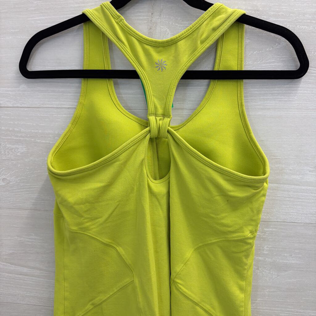 Athleta Lime Green Athletic Tank Top Medium
