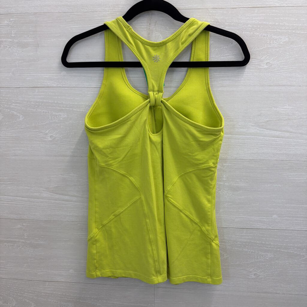 Athleta Lime Green Athletic Tank Top Medium