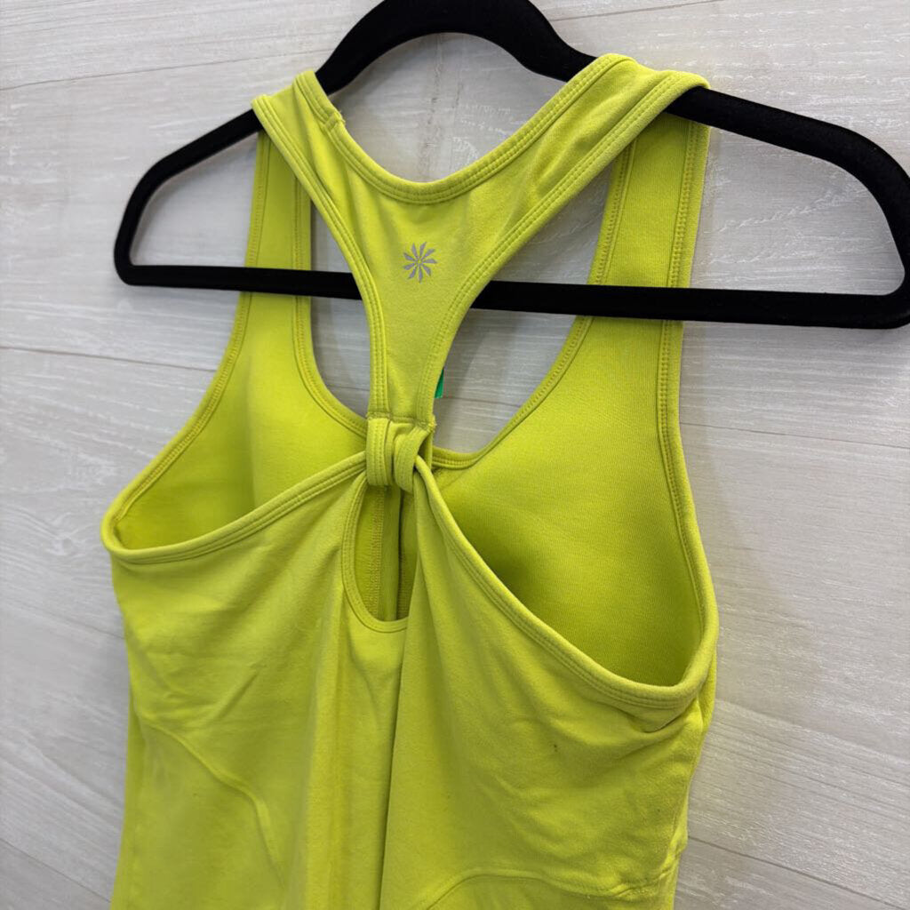 Athleta Lime Green Athletic Tank Top Medium