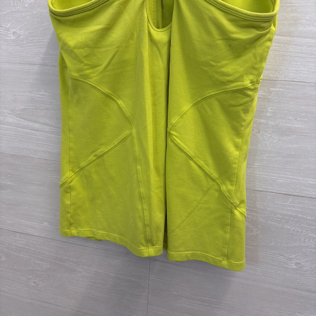 Athleta Lime Green Athletic Tank Top Medium