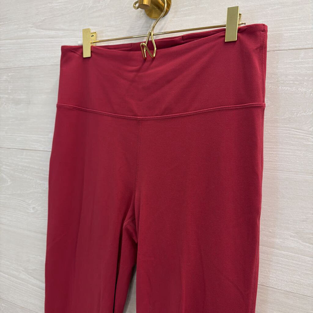 Lululemon Berry Flare Leggings 10