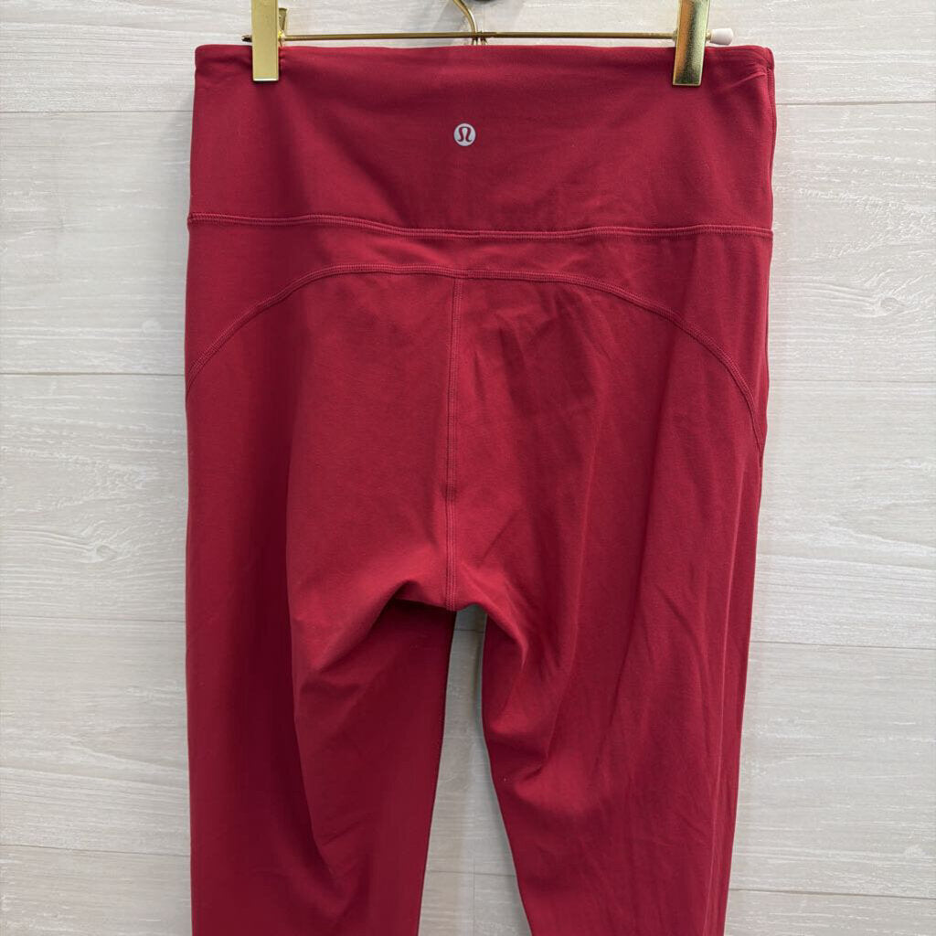 Lululemon Berry Flare Leggings 10