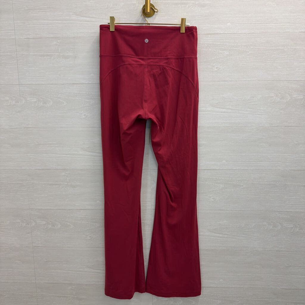 Lululemon Berry Flare Leggings 10