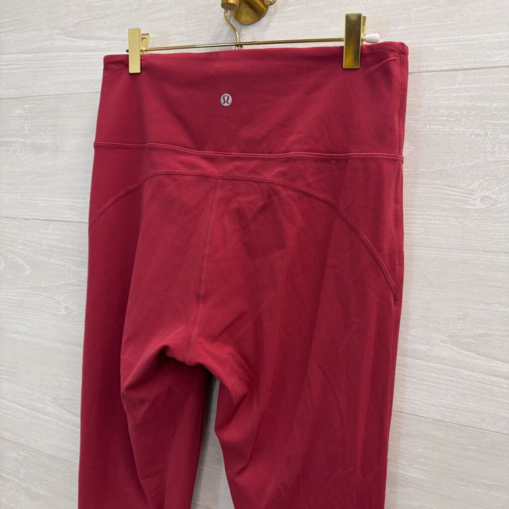 Lululemon Berry Flare Leggings 10