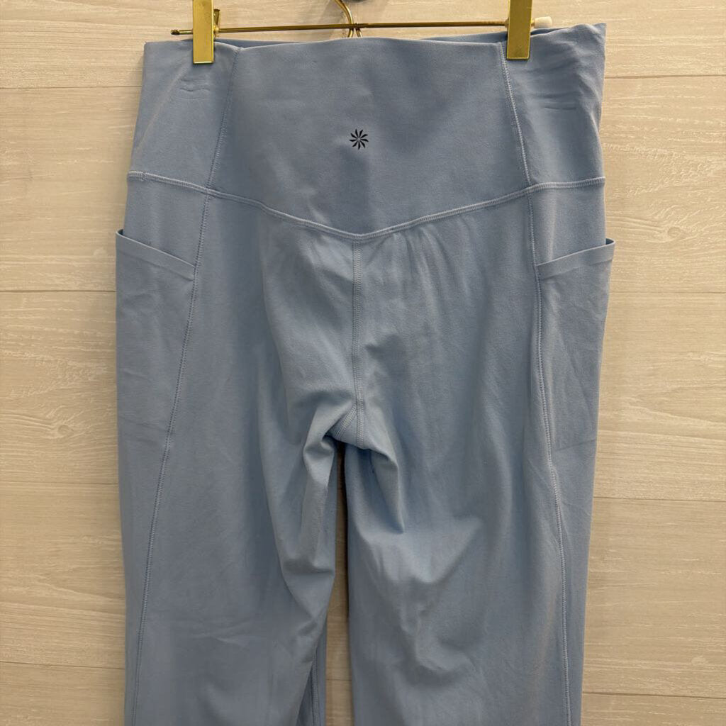 Athleta Blue Flare Leggings Large
