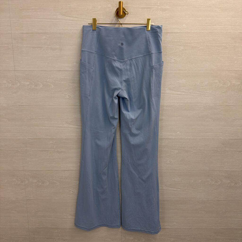 Athleta Blue Flare Leggings Large