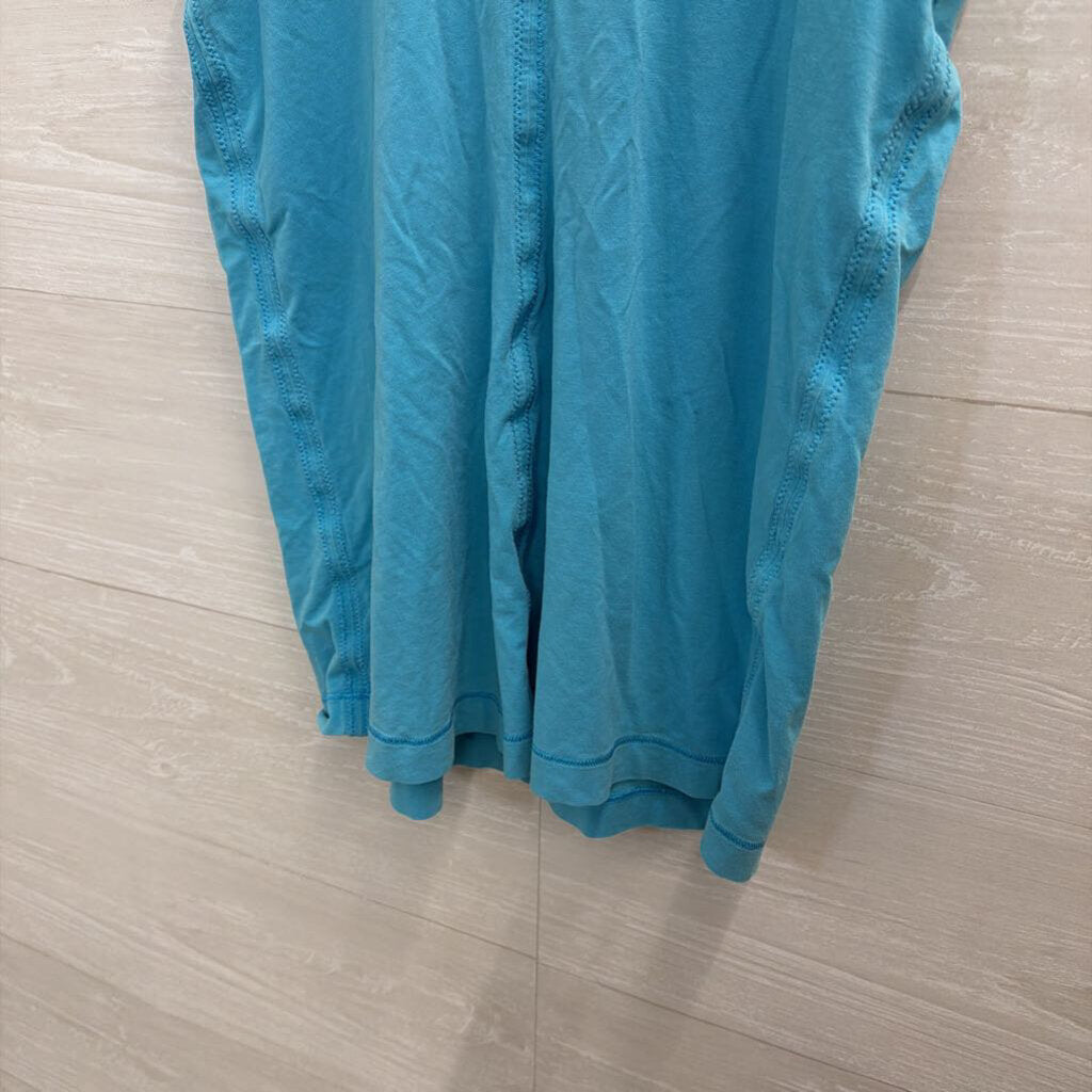 Lululemon Blue Henley Tank Top Medium