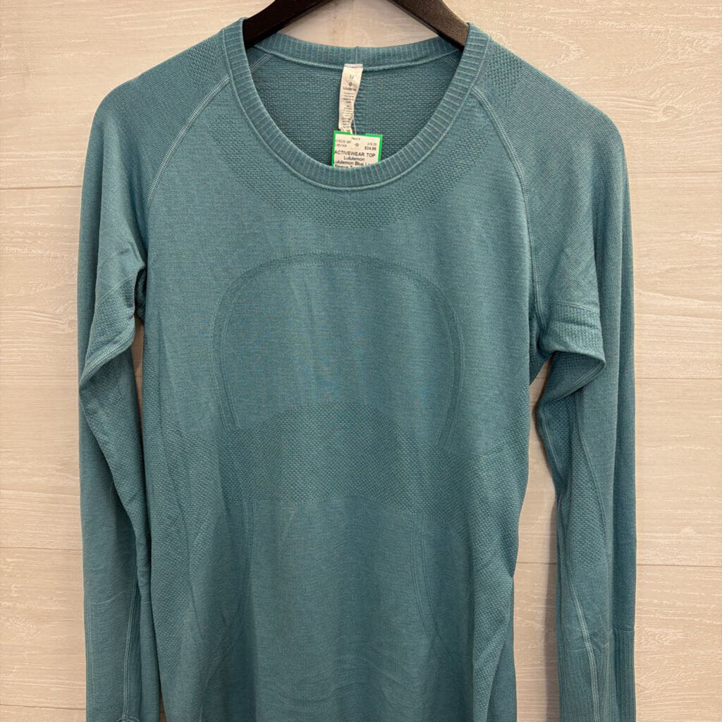 Lululemon Blue Long Sleeve Top 12