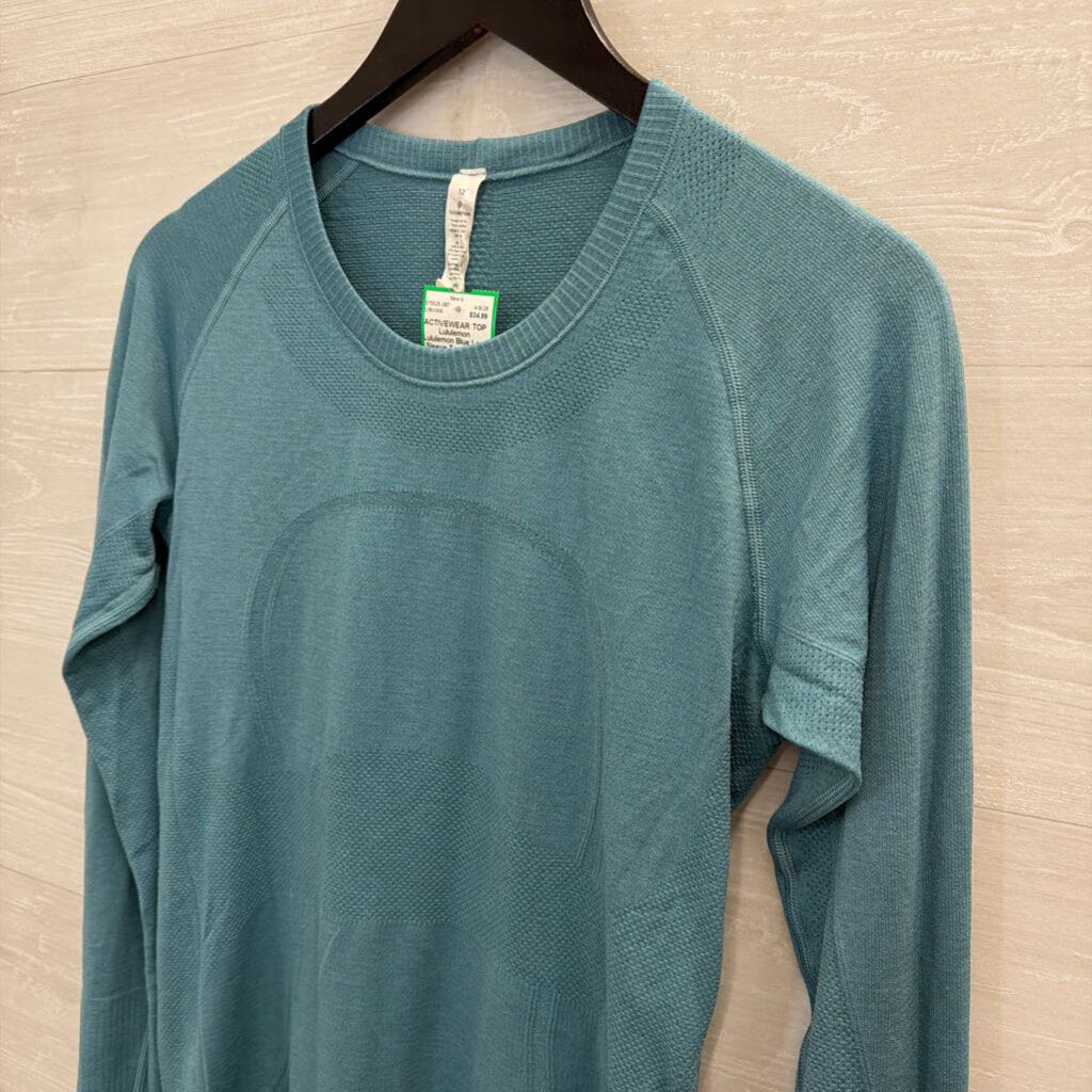 Lululemon Blue Long Sleeve Top 12
