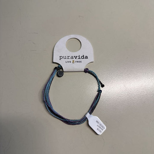 Pura Vida Purple/ Blue Layered String Bracelet