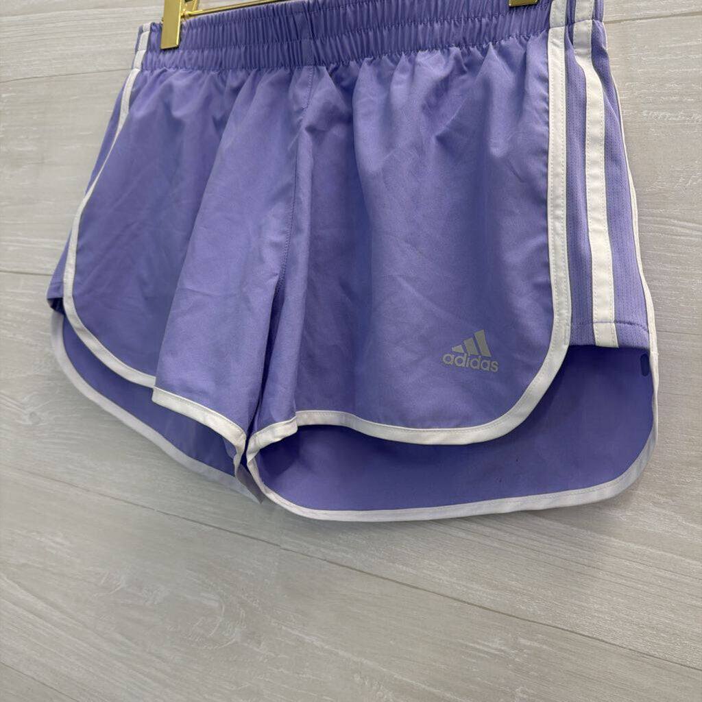 Adidas Purple Athletic Shorts Small