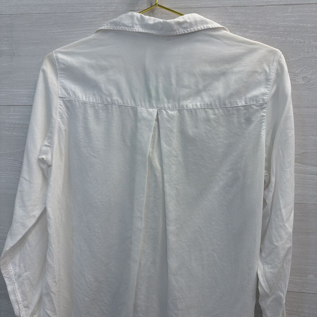 Grayson White Long Sleeve Button Down Top 1
