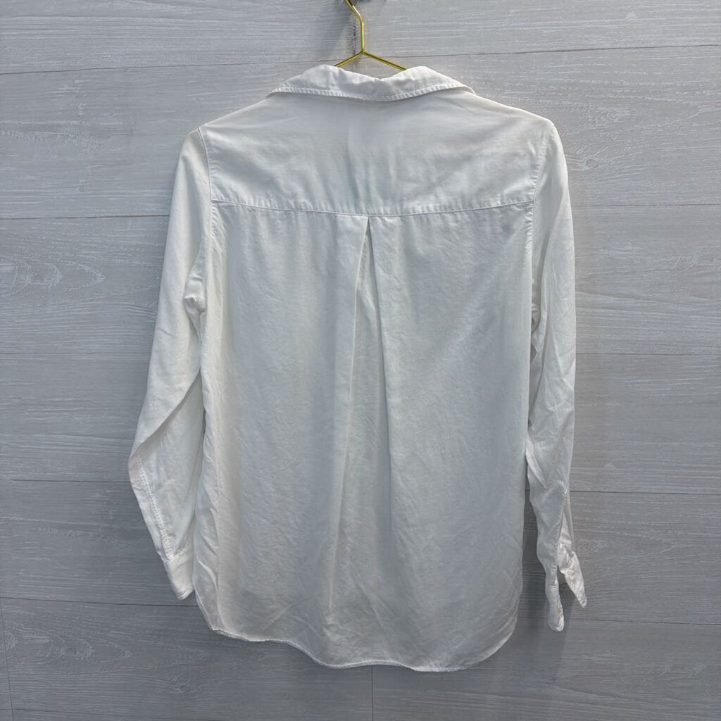 Grayson White Long Sleeve Button Down Top 1