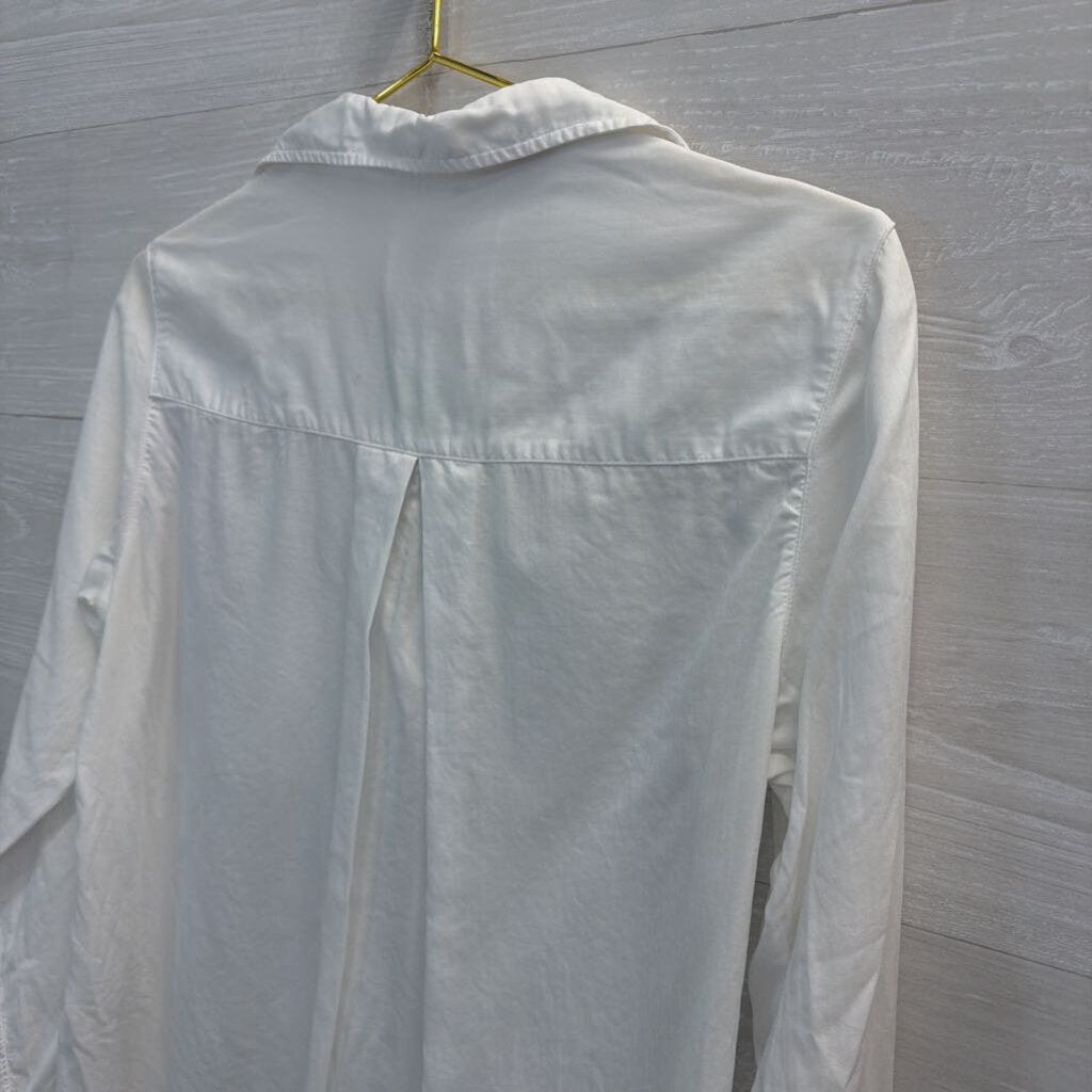 Grayson White Long Sleeve Button Down Top 1