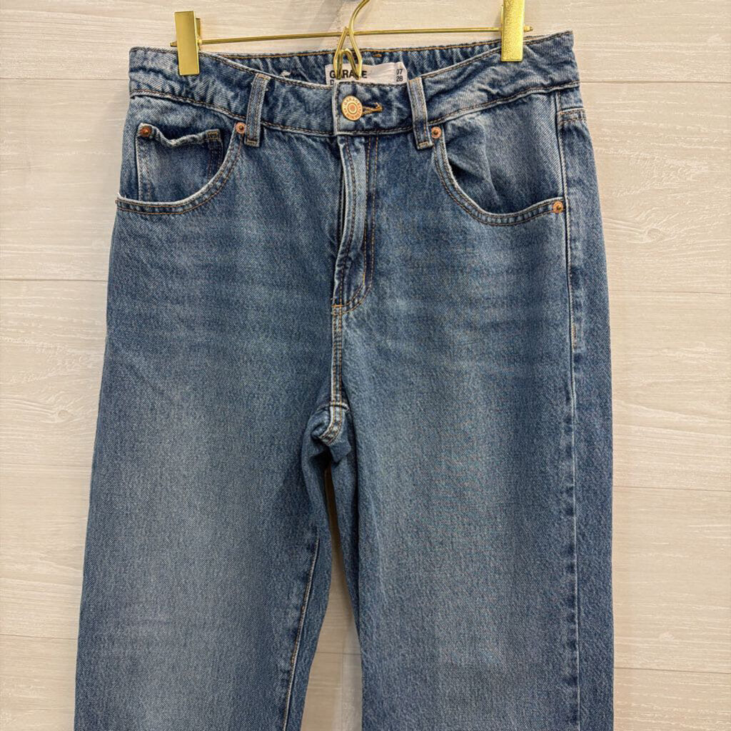 Garage Denim Medium Wash 90s Straight Jeans 28