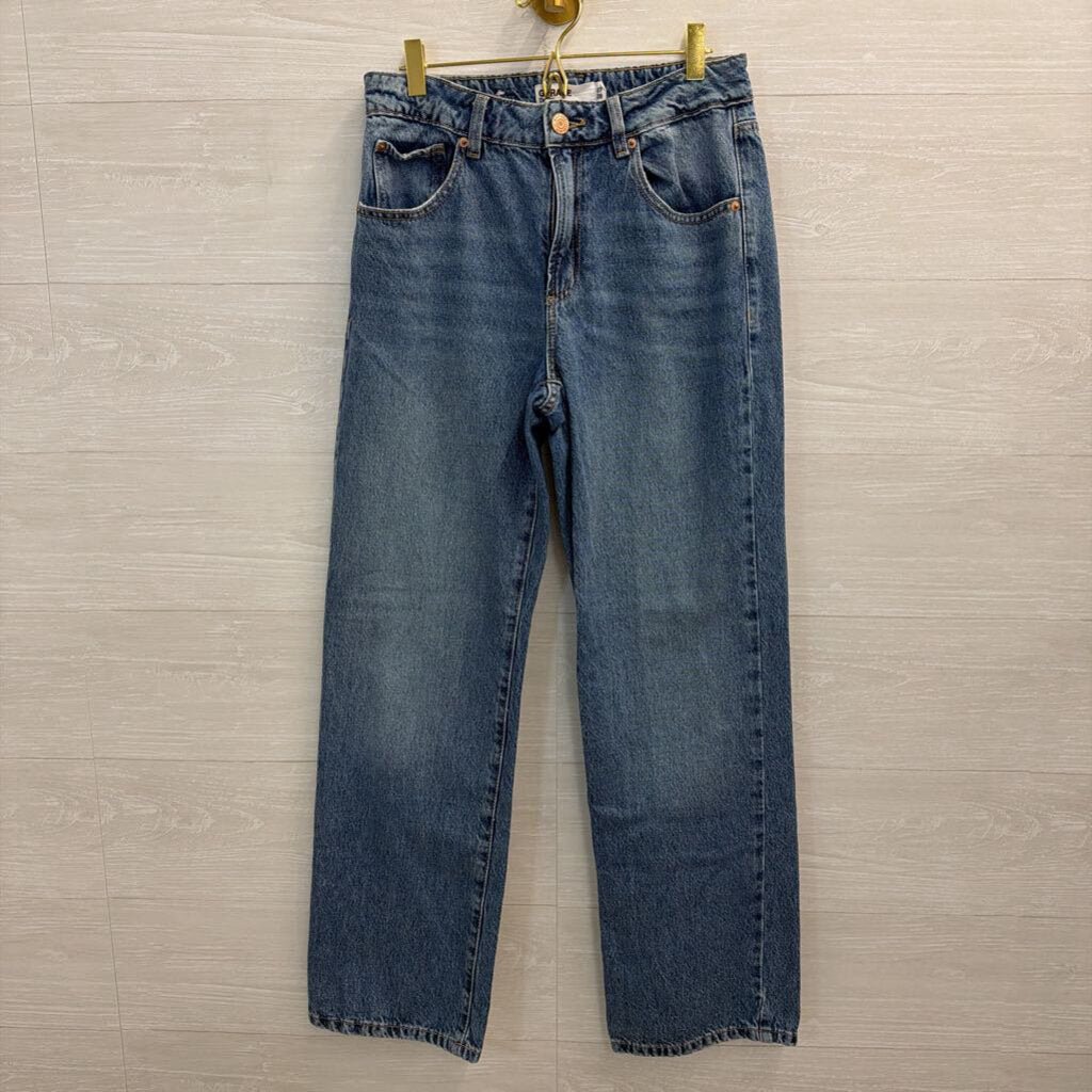 Garage Denim Medium Wash 90s Straight Jeans 28