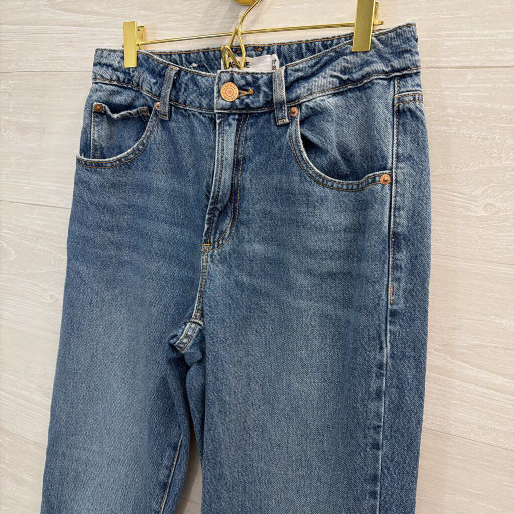 Garage Denim Medium Wash 90s Straight Jeans 28