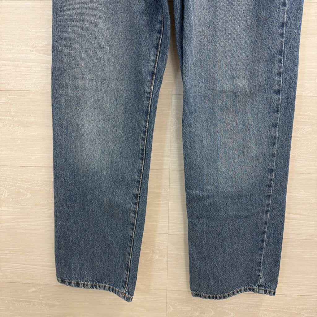 Garage Denim Medium Wash 90s Straight Jeans 28