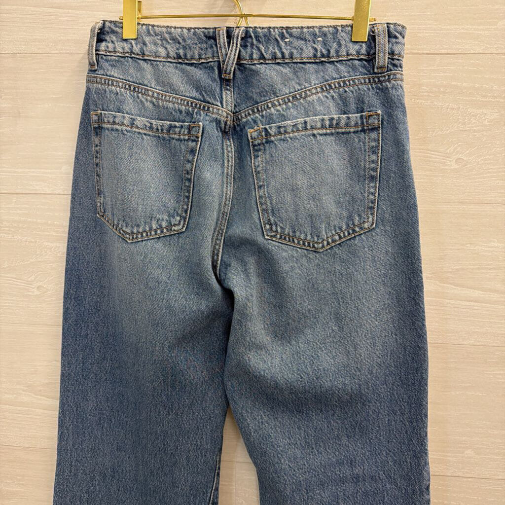 Garage Denim Medium Wash 90s Straight Jeans 28