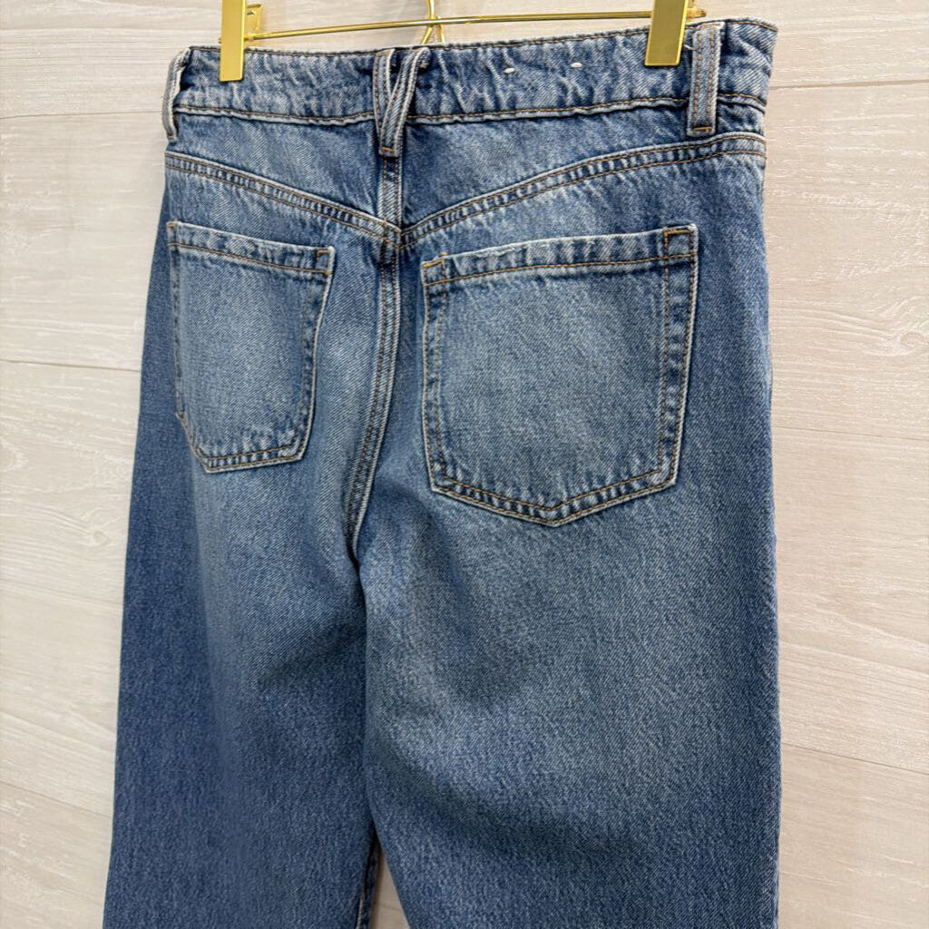 Garage Denim Medium Wash 90s Straight Jeans 28