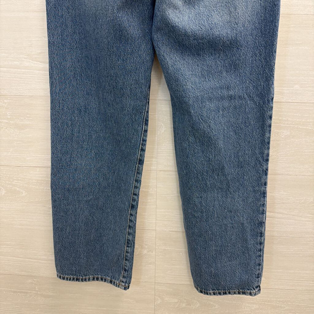 Garage Denim Medium Wash 90s Straight Jeans 28