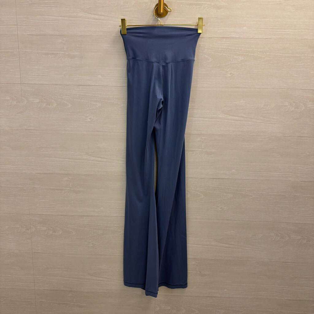 Aerie Blue Cross Waist Flare Leggings Small