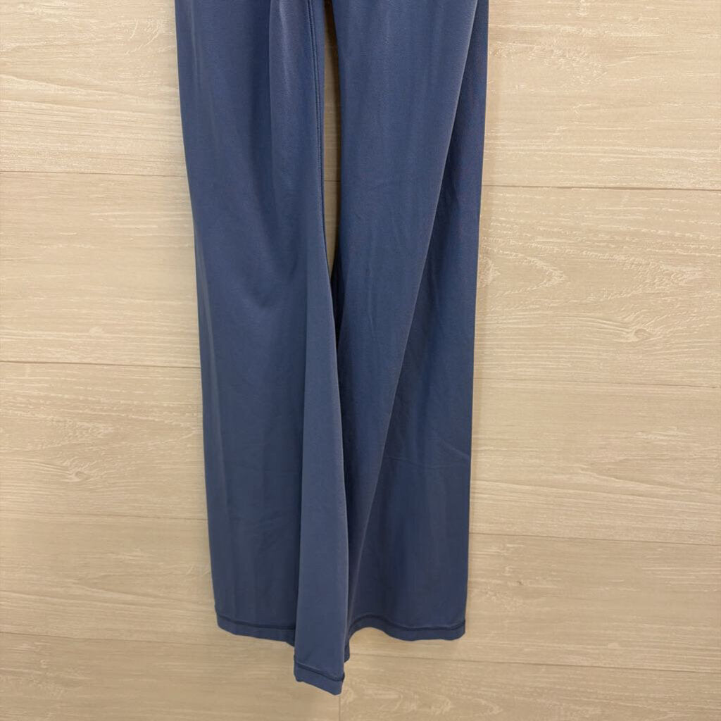 Aerie Blue Cross Waist Flare Leggings Small