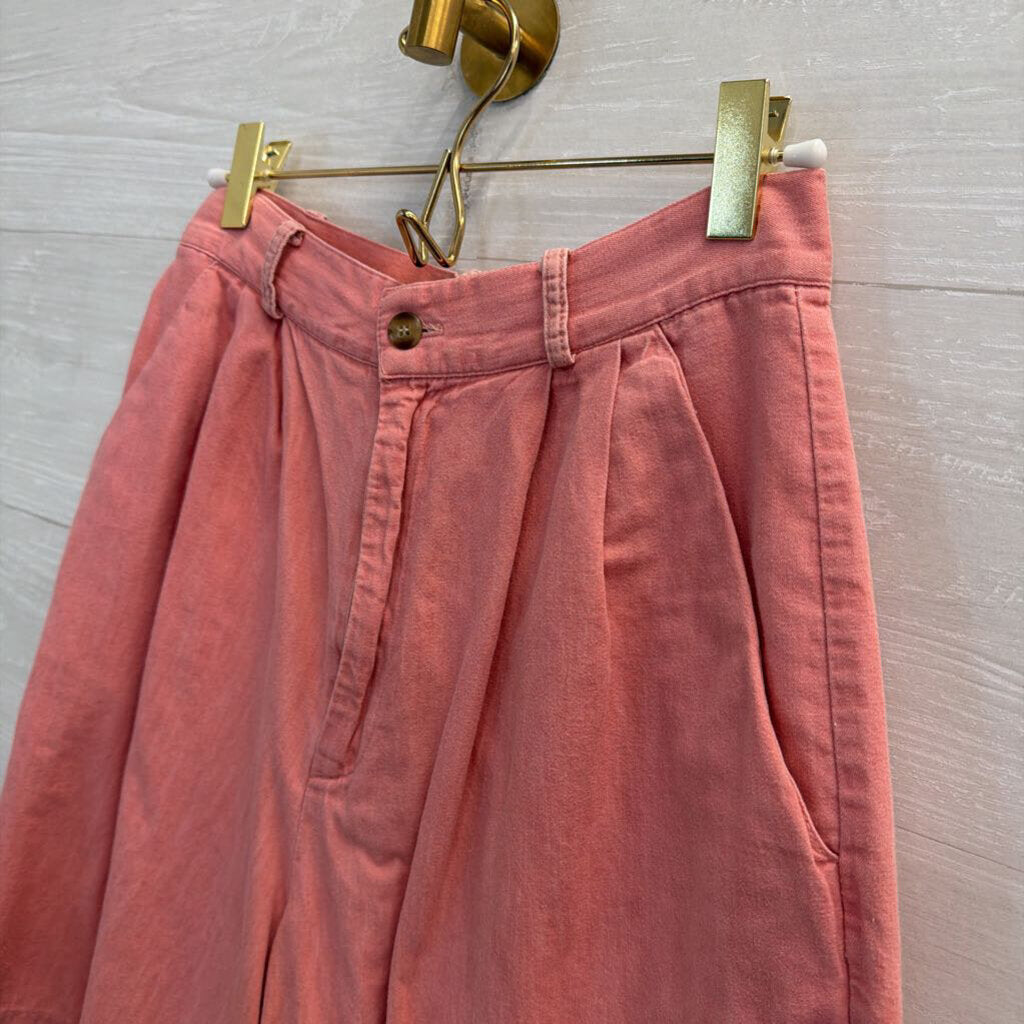 Vintage Bush Wacker Pink 100% Cotton Long Shorts 6