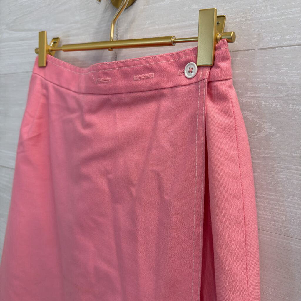 Vintage Koret Pink Wrap Skort Small