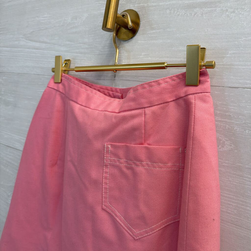 Vintage Koret Pink Wrap Skort Small