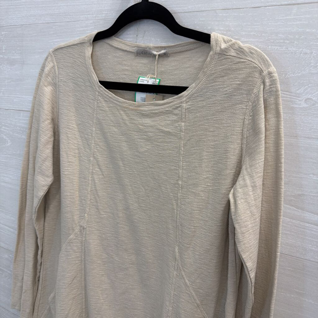 Cut Loose Brown Long Sleeve Top Medium