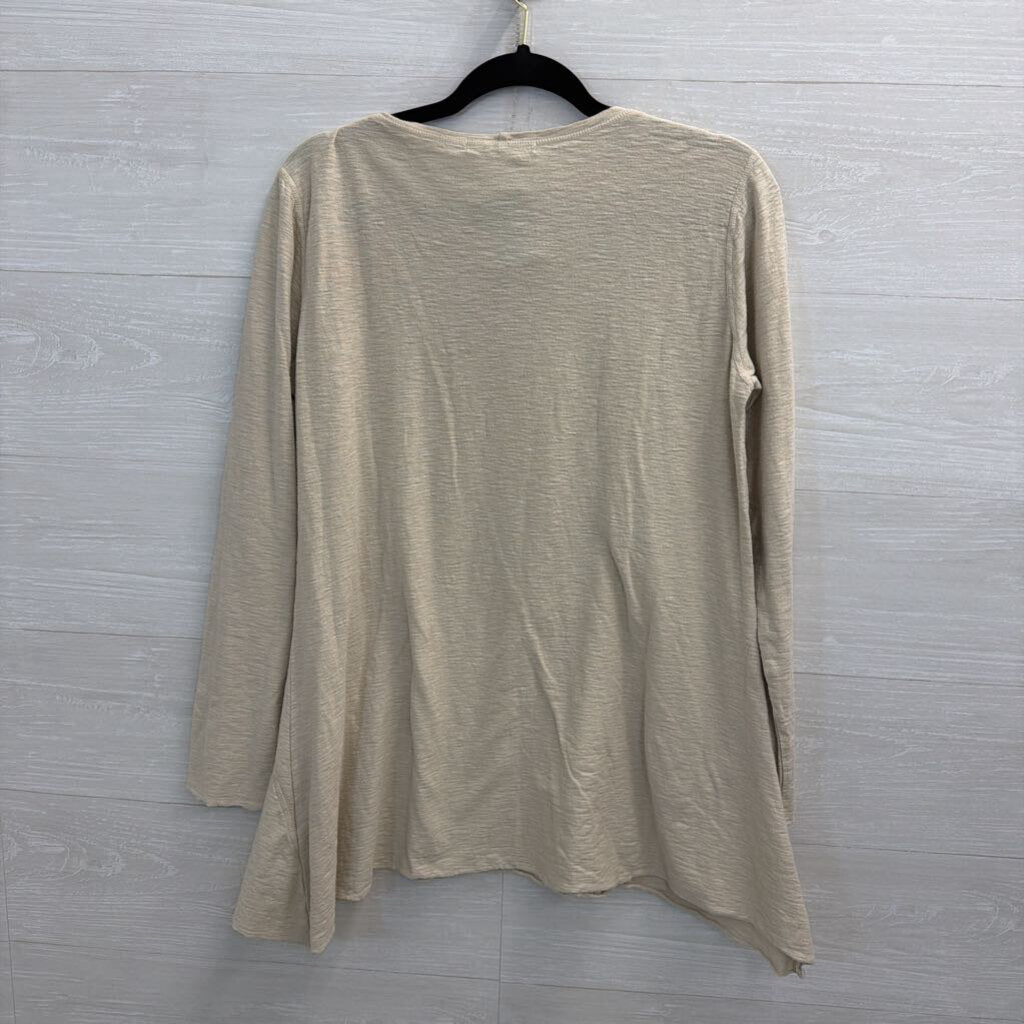 Cut Loose Brown Long Sleeve Top Medium