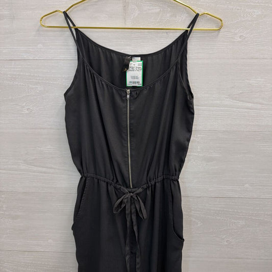 Grey Silky Tie Waist Jumpsuit 2