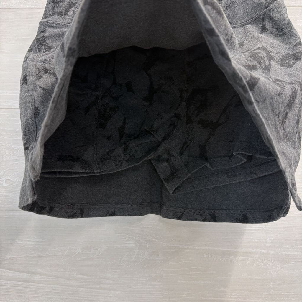 Pact Grey Print Skort Medium