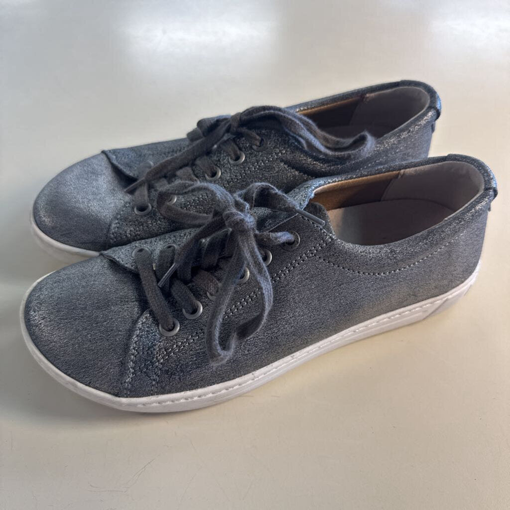 Birkenstock Metallic Silver Arran Sneakers 37