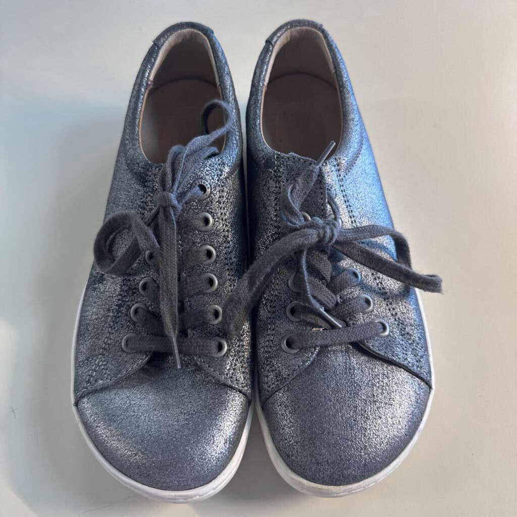 Birkenstock Metallic Silver Arran Sneakers 37
