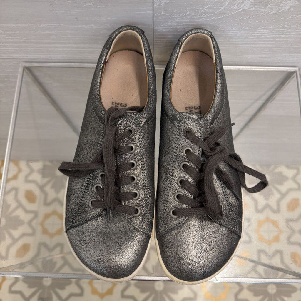 Birkenstock Metallic Silver Arran Sneakers 37
