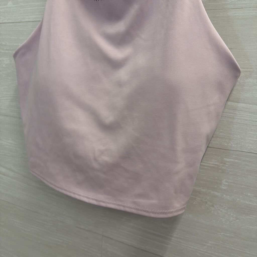 Athleta Light Purple Crop Top Sports Bra Medium