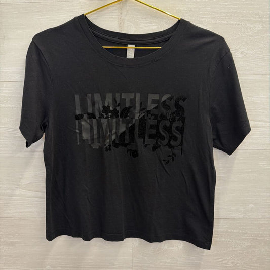 Black Athletic Limitless Tee Small