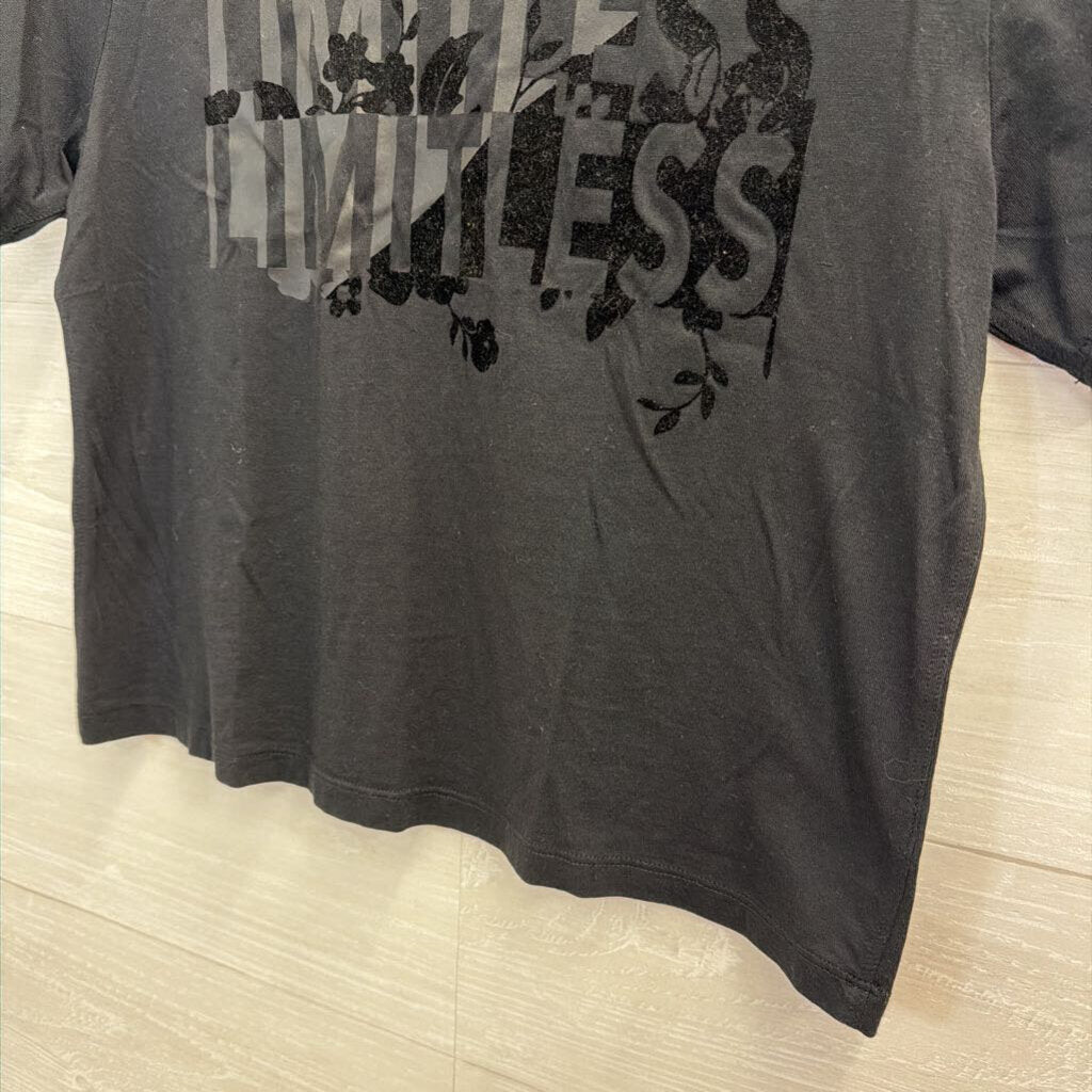 Black Athletic Limitless Tee Small