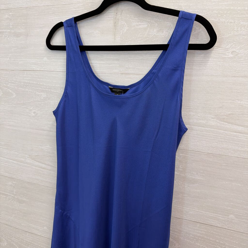 Banana Republic Royal Blue Maxi Tank Dress Small