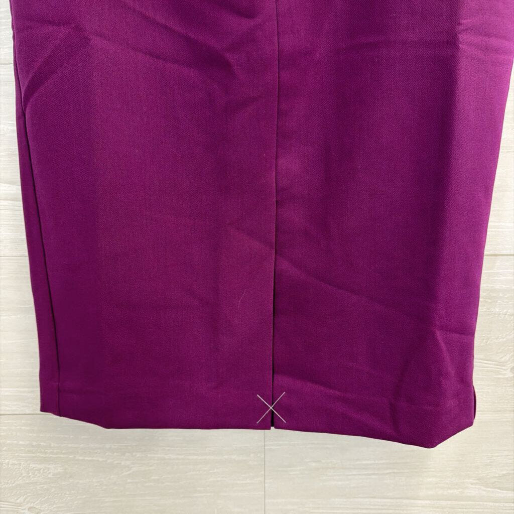 Ann Taylor Purple Pencil Skirt 4 NWT
