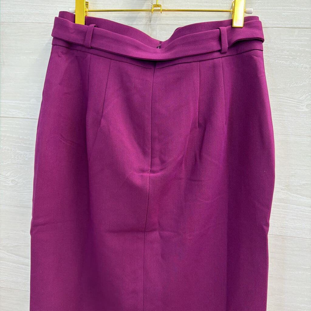 Ann Taylor Purple Pencil Skirt 4 NWT