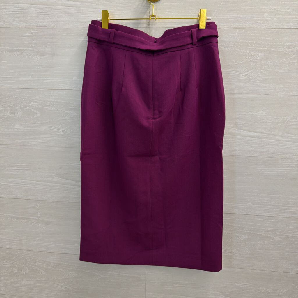 Ann Taylor Purple Pencil Skirt 4 NWT