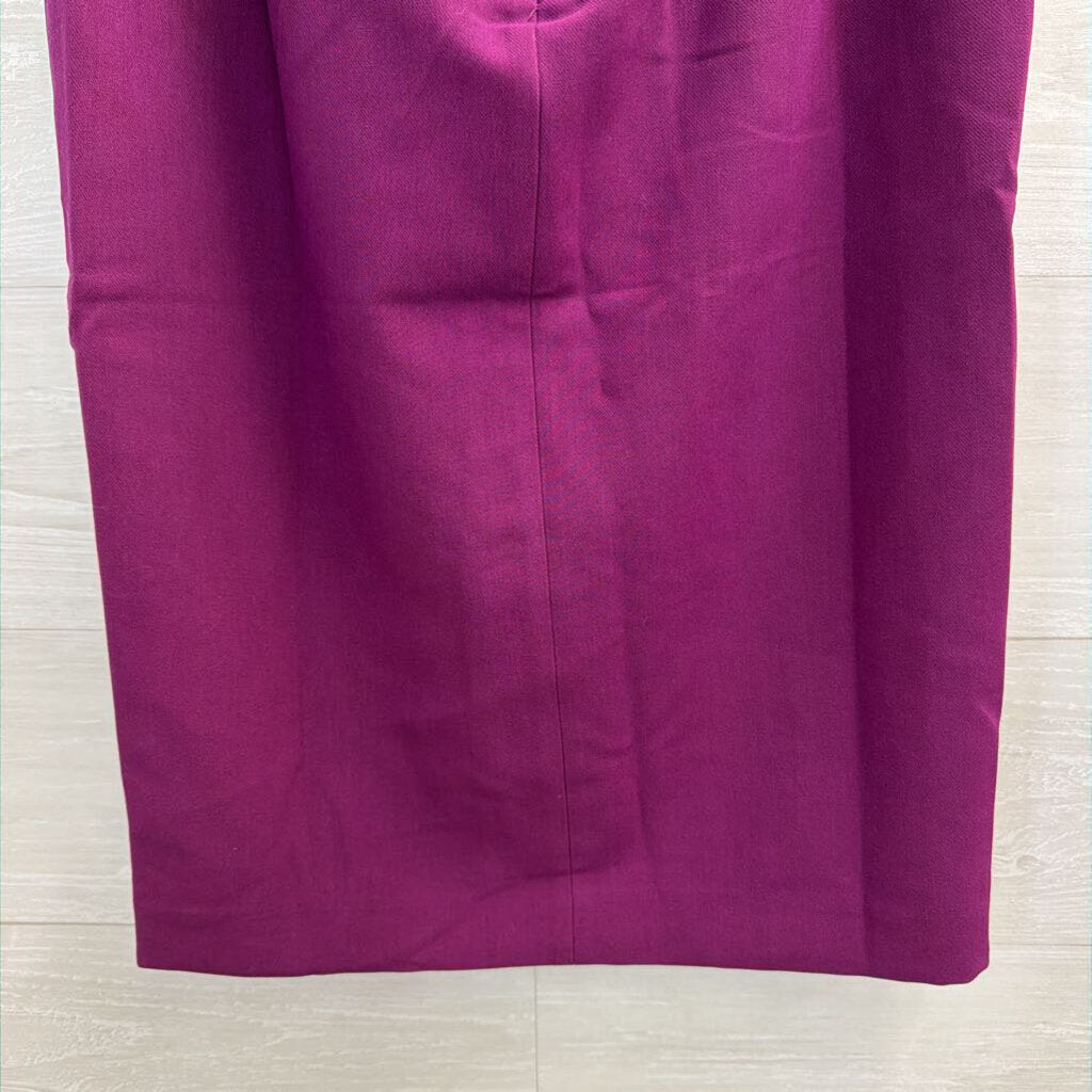 Ann Taylor Purple Pencil Skirt 4 NWT