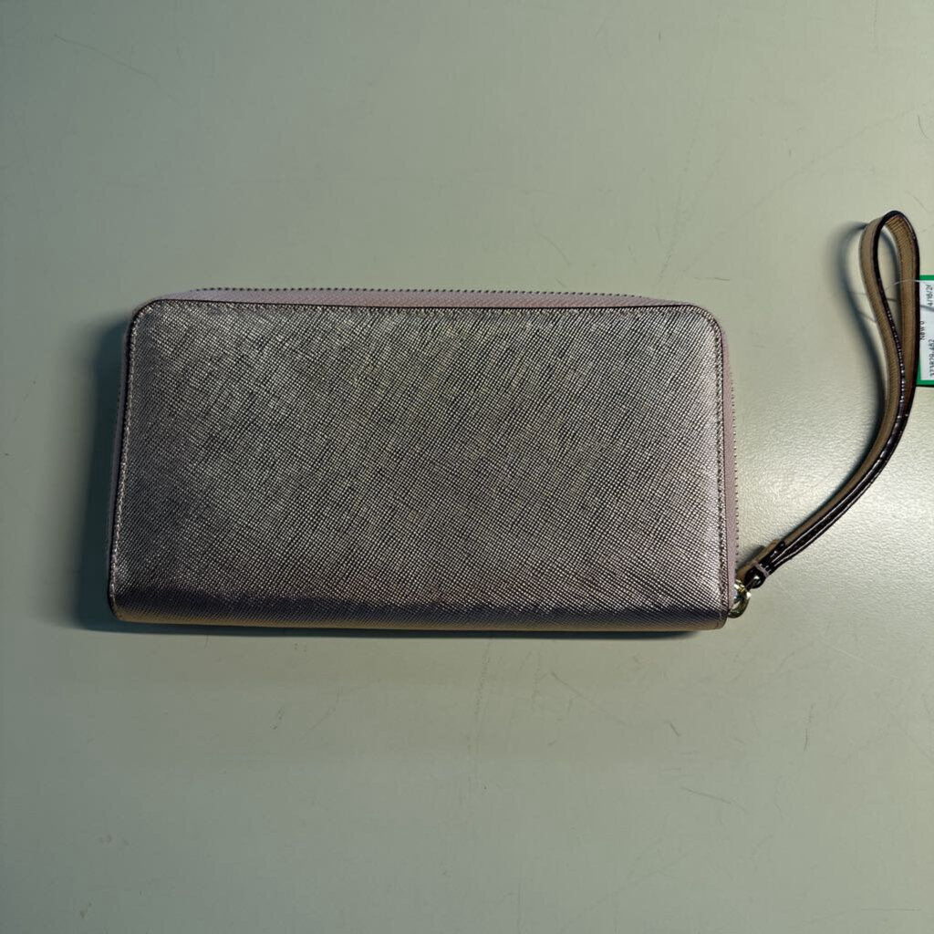 Kate Spade New York Metallic Rose Gold Wallet