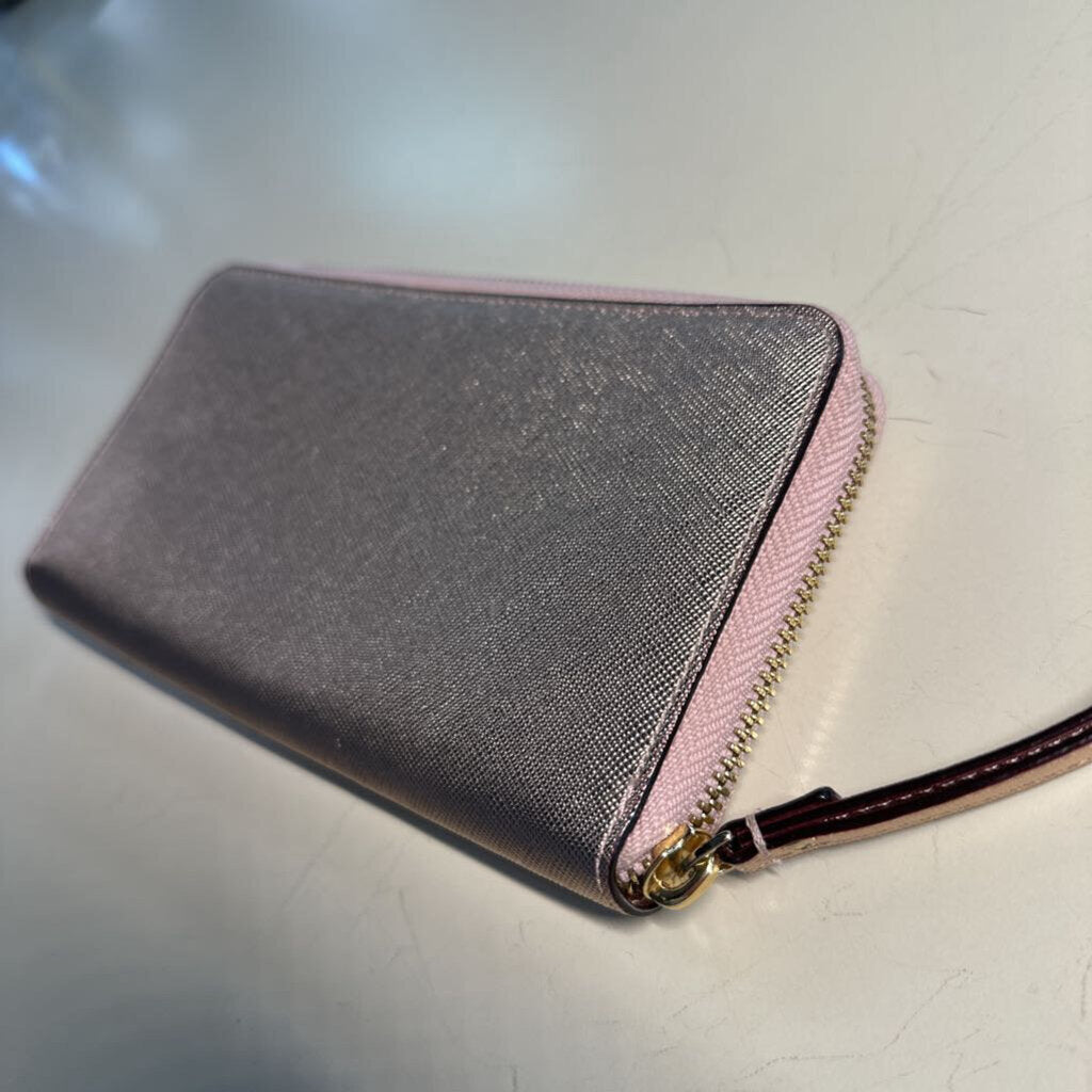 Kate Spade New York Metallic Rose Gold Wallet