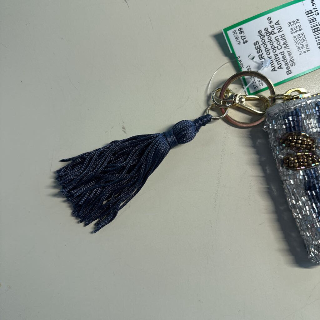 Anthropologie Beaded Coin Purse