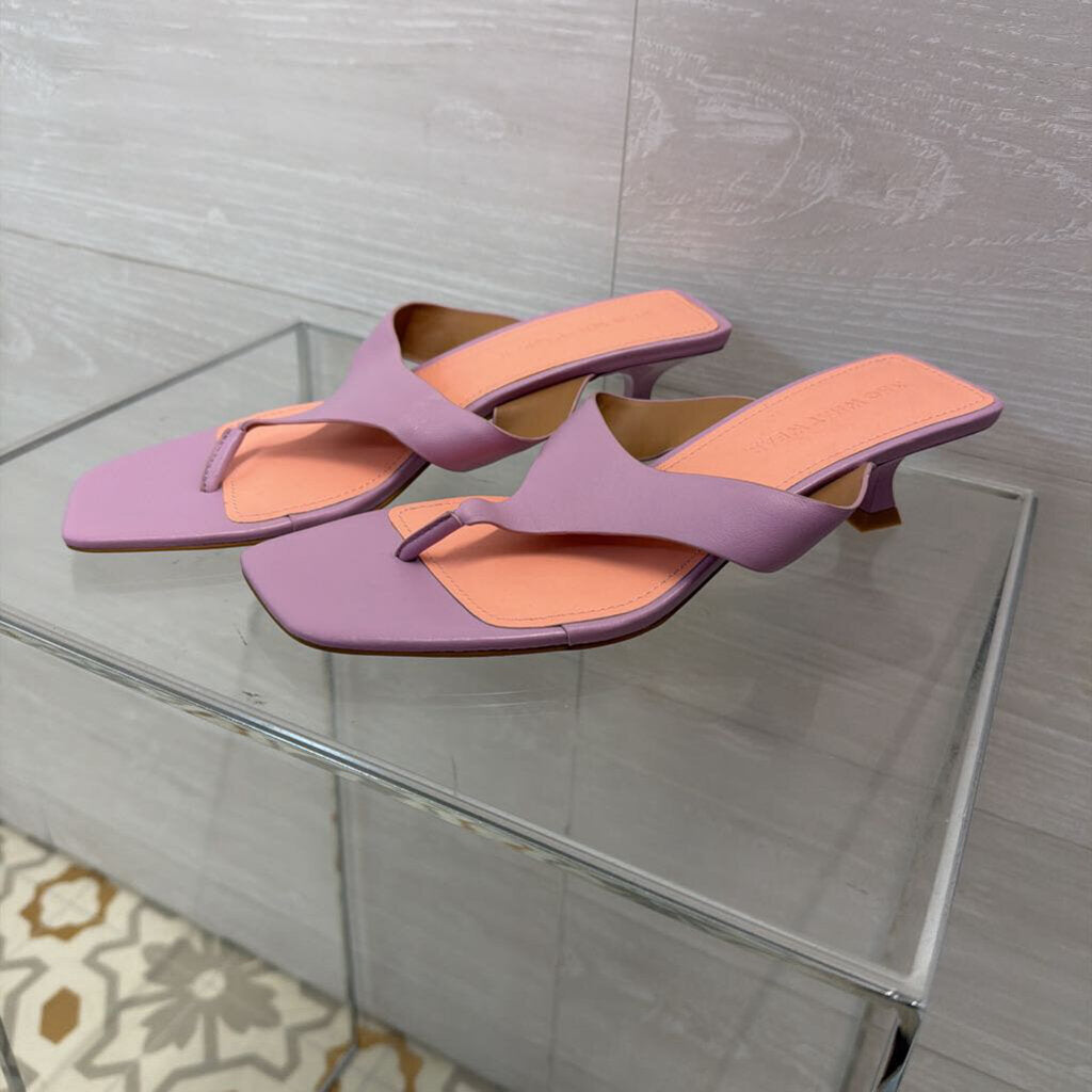 Who What Wear Purple Thong Sandals 8