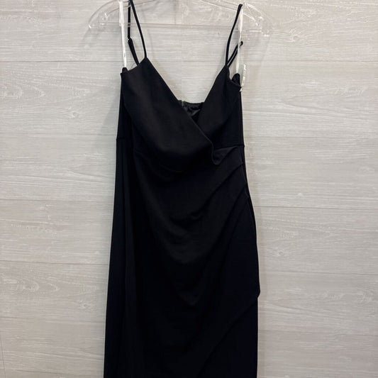 Lulu's Black Lace Midi Fitted Dress Large